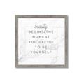 Picture of Be Yourself V _GroupedProduct_Square_Framed_Matted_