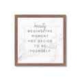 Picture of Be Yourself V _GroupedProduct_Square_Framed_Matted_