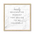 Picture of Be Yourself V _GroupedProduct_Square_Framed_Matted_