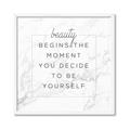 Picture of Be Yourself V _GroupedProduct_Square_Framed_Matted_