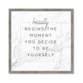 Picture of Be Yourself V _GroupedProduct_Square_Framed_Matted_