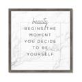 Picture of Be Yourself V _GroupedProduct_Square_Framed_Matted_