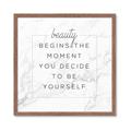 Picture of Be Yourself V _GroupedProduct_Square_Framed_Matted_
