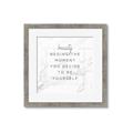 Picture of Be Yourself V _GroupedProduct_Square_Framed_Matted_