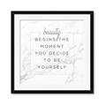 Picture of Be Yourself V _GroupedProduct_Square_Framed_Matted_