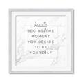 Picture of Be Yourself V _GroupedProduct_Square_Framed_Matted_