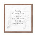 Picture of Be Yourself V _GroupedProduct_Square_Framed_Matted_