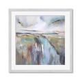 Picture of Water Golden Falls  _GroupedProduct_Square_Framed_Matted_