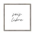Picture of Sois Libre _GroupedProduct_Square_Framed_Matted_