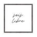 Picture of Sois Libre _GroupedProduct_Square_Framed_Matted_