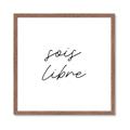 Picture of Sois Libre _GroupedProduct_Square_Framed_Matted_