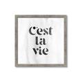 Picture of Cest La Vie III _GroupedProduct_Square_Framed_Matted_