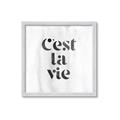 Picture of Cest La Vie III _GroupedProduct_Square_Framed_Matted_