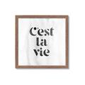 Picture of Cest La Vie III _GroupedProduct_Square_Framed_Matted_