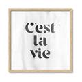 Picture of Cest La Vie III _GroupedProduct_Square_Framed_Matted_