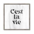 Picture of Cest La Vie III _GroupedProduct_Square_Framed_Matted_