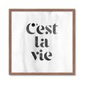 Picture of Cest La Vie III _GroupedProduct_Square_Framed_Matted_