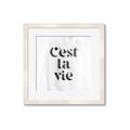 Picture of Cest La Vie III _GroupedProduct_Square_Framed_Matted_