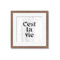 Picture of Cest La Vie III _GroupedProduct_Square_Framed_Matted_