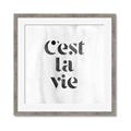 Picture of Cest La Vie III _GroupedProduct_Square_Framed_Matted_