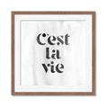 Picture of Cest La Vie III _GroupedProduct_Square_Framed_Matted_