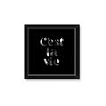 Picture of Cest La Vie IV _GroupedProduct_Square_Framed_Matted_
