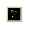 Picture of Cest La Vie IV _GroupedProduct_Square_Framed_Matted_