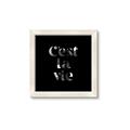 Picture of Cest La Vie IV _GroupedProduct_Square_Framed_Matted_
