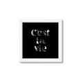 Picture of Cest La Vie IV _GroupedProduct_Square_Framed_Matted_