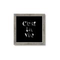 Picture of Cest La Vie IV _GroupedProduct_Square_Framed_Matted_