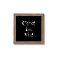 Picture of Cest La Vie IV _GroupedProduct_Square_Framed_Matted_
