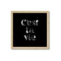 Picture of Cest La Vie IV _GroupedProduct_Square_Framed_Matted_