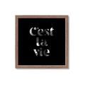Picture of Cest La Vie IV _GroupedProduct_Square_Framed_Matted_