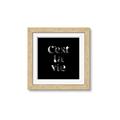 Picture of Cest La Vie IV _GroupedProduct_Square_Framed_Matted_