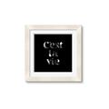 Picture of Cest La Vie IV _GroupedProduct_Square_Framed_Matted_