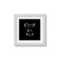Picture of Cest La Vie IV _GroupedProduct_Square_Framed_Matted_
