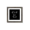 Picture of Cest La Vie IV _GroupedProduct_Square_Framed_Matted_