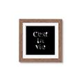 Picture of Cest La Vie IV _GroupedProduct_Square_Framed_Matted_