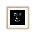 Picture of Cest La Vie IV _GroupedProduct_Square_Framed_Matted_