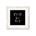 Picture of Cest La Vie IV _GroupedProduct_Square_Framed_Matted_