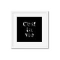 Picture of Cest La Vie IV _GroupedProduct_Square_Framed_Matted_