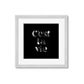 Picture of Cest La Vie IV _GroupedProduct_Square_Framed_Matted_