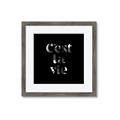 Picture of Cest La Vie IV _GroupedProduct_Square_Framed_Matted_
