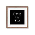 Picture of Cest La Vie IV _GroupedProduct_Square_Framed_Matted_