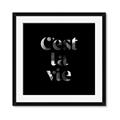 Picture of Cest La Vie IV _GroupedProduct_Square_Framed_Matted_