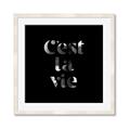 Picture of Cest La Vie IV _GroupedProduct_Square_Framed_Matted_