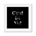 Picture of Cest La Vie IV _GroupedProduct_Square_Framed_Matted_