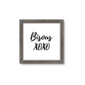 Picture of Bisous V _GroupedProduct_Square_Framed_Matted_