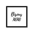Picture of Bisous V _GroupedProduct_Square_Framed_Matted_