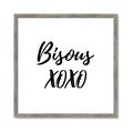 Picture of Bisous V _GroupedProduct_Square_Framed_Matted_